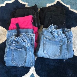 Lot of girls pants